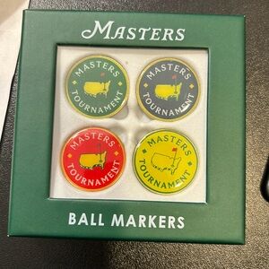 The Masters ball markers